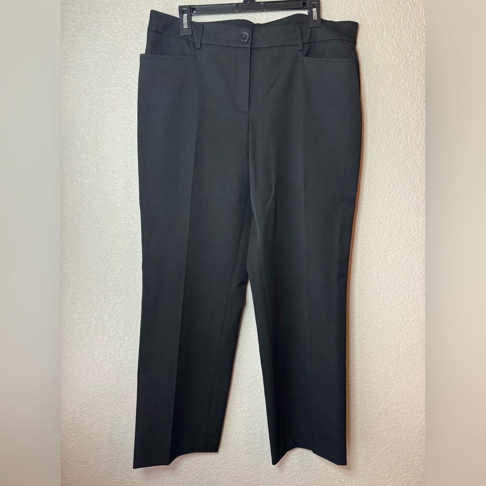 Hilary Radley Women’s Size 14 Black Pull-On Style Dress Pants (BNWOT)